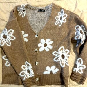 Flower cardigan
